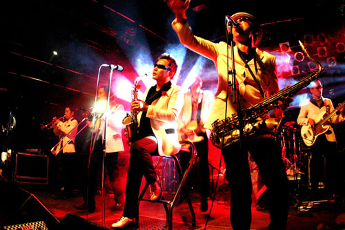 на концерте Tokyo Ska Paradise Orchestra